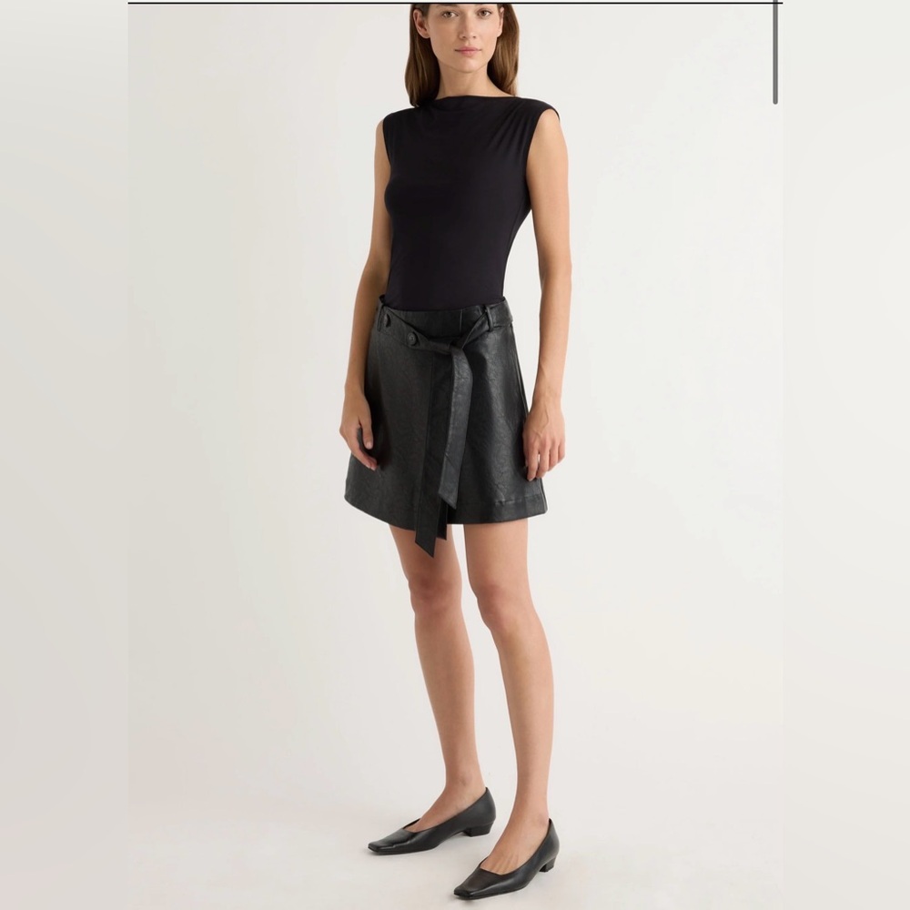 Modern Citizen Tanner Vegan Wrap Skirt